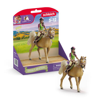 schleich-horse-club-sarah-mystery-figura-braun-42714