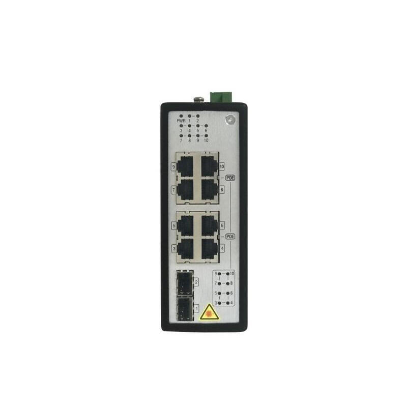 hikvision-ds-3t0510p-switch-no-administrado-gigabit-ethernet-101001000-energia-sobre-ethernet-poe-negro
