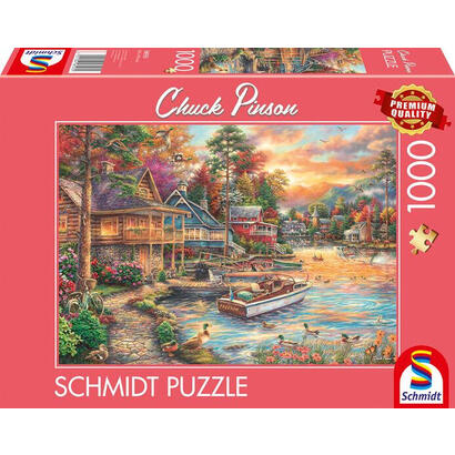 juegos-de-schmidt-chuck-pinson-banco-en-la-noche-oro-rompecabezas-1000-partes-58553