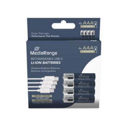 pilas-recargables-mediarange-aaa