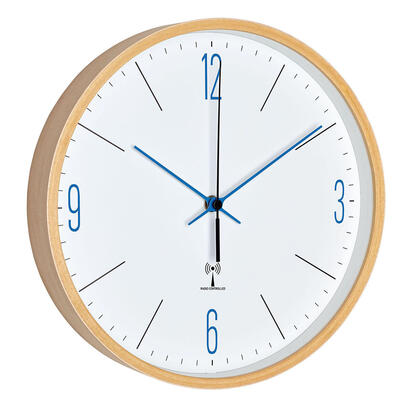 tfa-dostmann-60352406-reloj-de-mesa-o-pared-alrededor-azul-marron-blanco