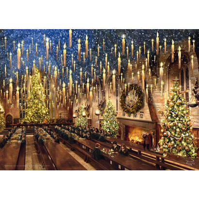 schmidt-spiele-thomas-kinkade-studios-wizarding-world-harry-potter-gran-salon-puzzle-1000-piezas-58578