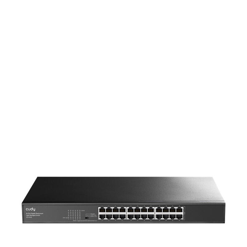 cudy-gs1024e-switch-gestionado-gigabit-ethernet-101001000-negro