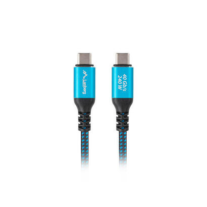 cable-usb-c-40-lanberg-machomacho-2m-240w-8k-60hz-negroazul
