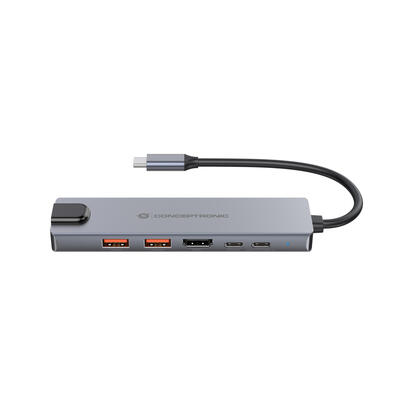 docking-usb-c-6-in-1-conceptronic-1xhdmi-4k-2xusb-a-31-1xusb-c-2xusb-c-pd140w-1xrj45-giga
