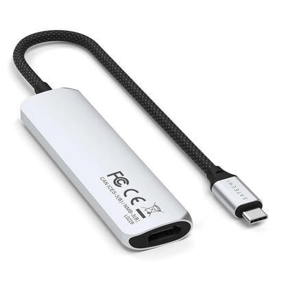 satechi-4-w-1-usb-c-slim-multiport-4k-usb-c-usb-c-4k-hdmi-2x-usb-a-srebrny