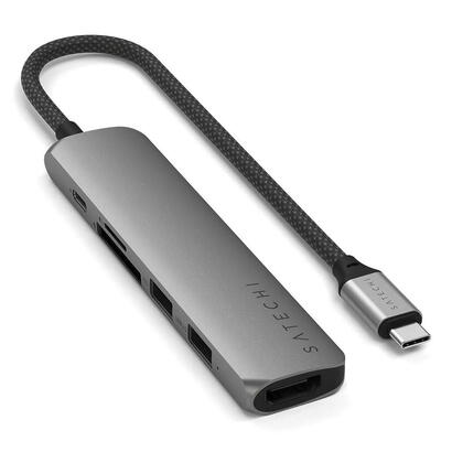 satechi-6-in-1-usb-c-slim-multiport-adapter-aluminiowy-adapter-do-urzadzen-mobilnych-usb-c-usb-c-2x-usb-a-4k-hdmi-czytnik-kart-m