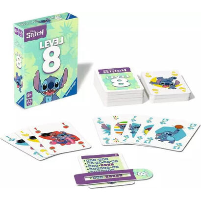 ravensburger-disney-stitch-nivel-8-juego-de-cartas-24700
