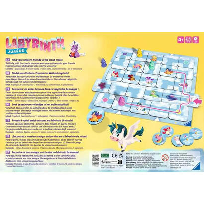 ravensburger-einhorn-junior-labyrinth-juego-de-mesa-23046