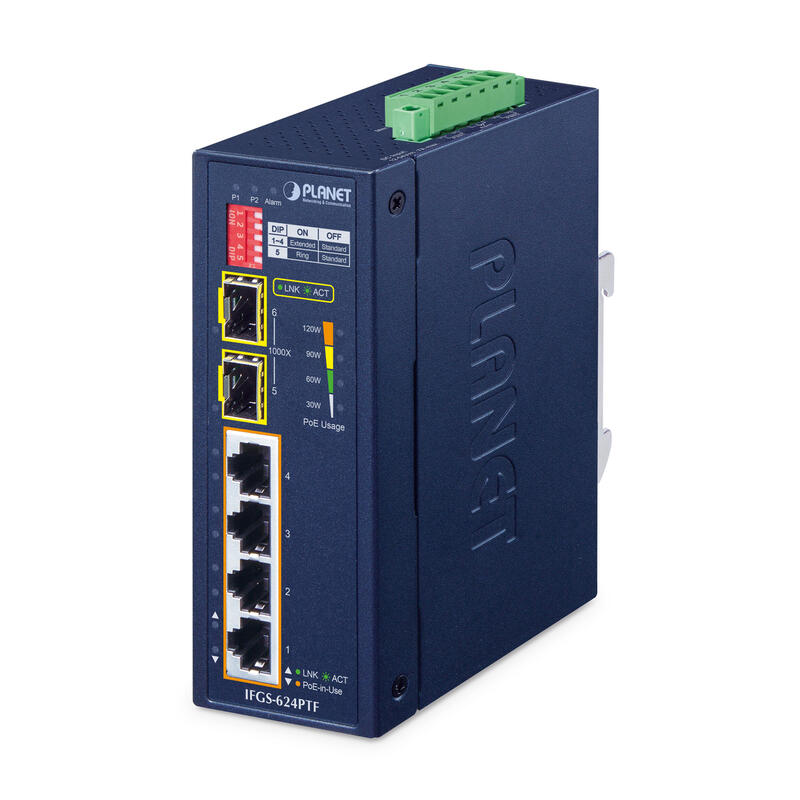 planet-netzwerkgerate-no-administrado-fast-ethernet-10100-energia-sobre-ethernet-poe-azul