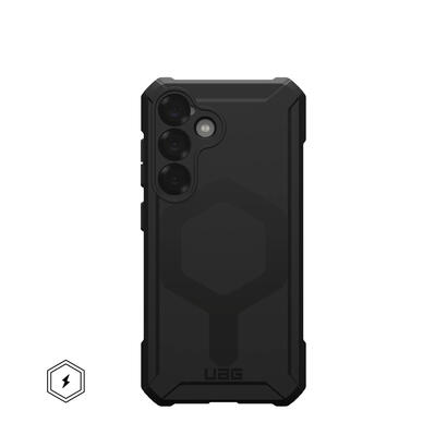 uag-funda-essential-armor-en-color-negro-samsung-galaxy-s25