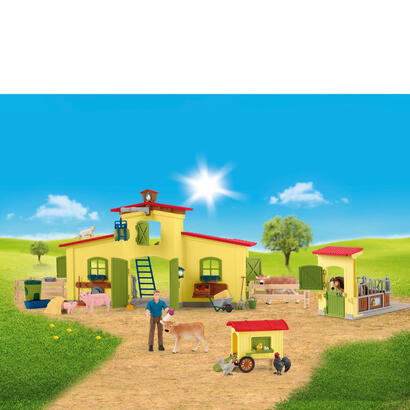 schleich-farm-world-farm-mit-huhnerstall-und-pferdestall-72224