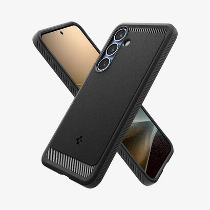 spigen-rugged-armor-mag-magsafe-galaxy-s25-matte-black