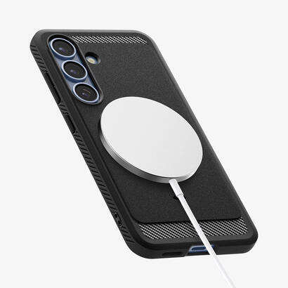 spigen-rugged-armor-mag-magsafe-galaxy-s25-matte-black