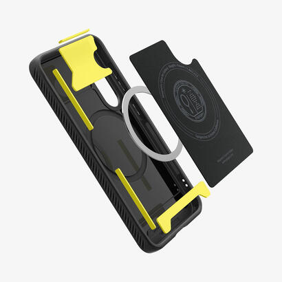 spigen-rugged-armor-mag-magsafe-galaxy-s25-matte-black