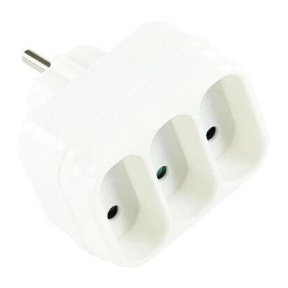 logon-lps140-base-multiple-3-salidas-ac-interior-blanco