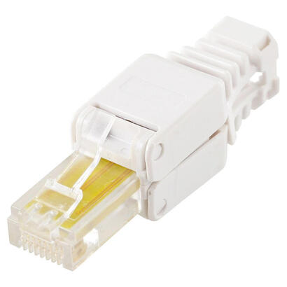 logon-twp8p8tp-conector-rj-45-transparente-blanco-amarillo