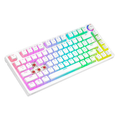klawiatura-mechaniczna-bezprzewodowa-phenix-white-gateron-red-pro-pudding