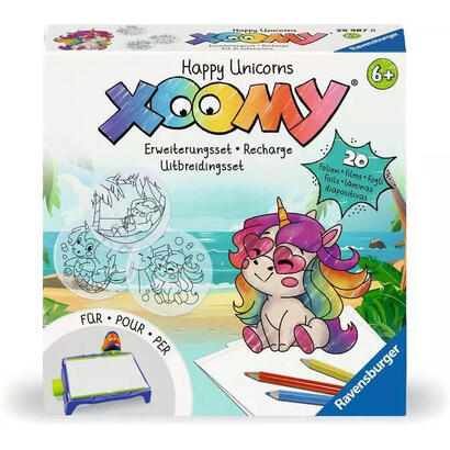 ravensburger-xoomy-set-de-expansion-happy-unicorns-pintura-25987
