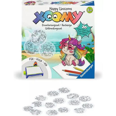 ravensburger-xoomy-set-de-expansion-happy-unicorns-pintura-25987