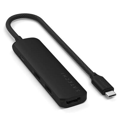 satechi-4-w-1-usb-c-slim-multiport-4k-usb-c-usb-c-4k-hdmi-2x-usb-a-negro