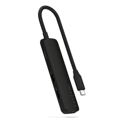 satechi-4-w-1-usb-c-slim-multiport-4k-usb-c-usb-c-4k-hdmi-2x-usb-a-negro