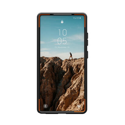uag-funda-civil-oliva-naranja-samsung-galaxy-s25-ultra