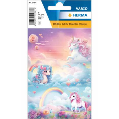 herma-schuletiketten-vario-happy-unicorns