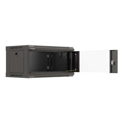 armario-lanberg-mural-rack-19-4u-540x350-flat-pack-negro-puerta-cristal