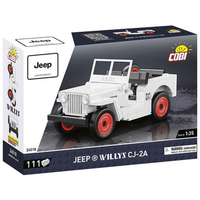 cobi-jeep-willys-cj-2a-juguetes-de-construccion-white-cobi-24518