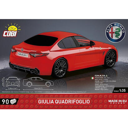 cobi-alfa-romeo-giulia-quadrifoglio-juguete-de-construccion-rojo-cobi-24604