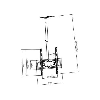 art-ramt-ar-21l-ceiling-holder-ar-21l-lcd-led-tv-negro-32-60-65-93cm-45kg