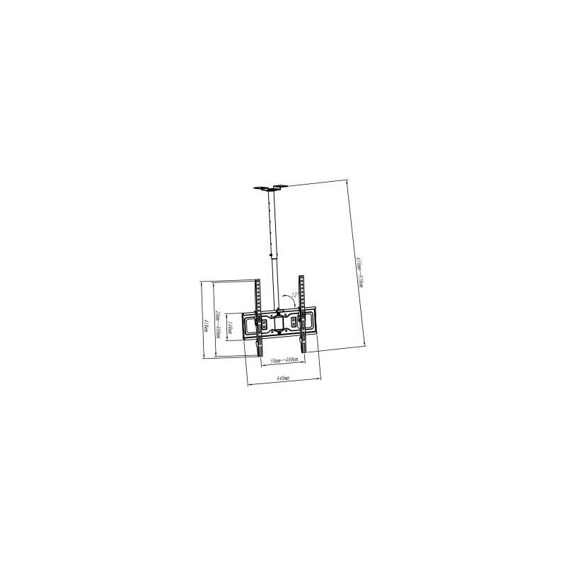 art-ramt-ar-21l-ceiling-holder-ar-21l-lcd-led-tv-negro-32-60-65-93cm-45kg
