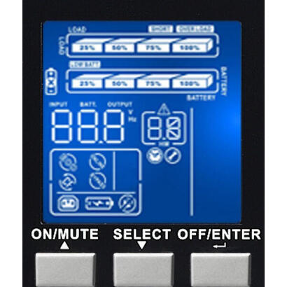 sai-infosec-e3-pro-2000-rt-sistema-de-alimentacion-ininterrumpida-ups-doble-conversion-en-linea-2-kva-1800-w-4-salidas-ac