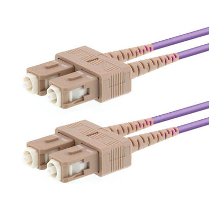 logon-professional-al5scsc25i4i-cable-de-fibra-optica-e-infiniband-25-m-sc-violeta