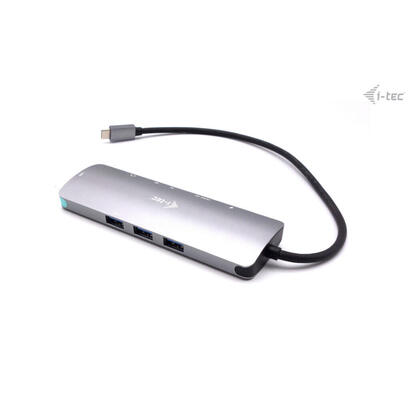 i-tec-usb-c-metal-nano-dock-1xhdmi-4k-1xsd-1xmicrosd-kartenleser-1xglan-1xaudio-3x-usb-30-port-1x-usb-c-pd-charger-100w