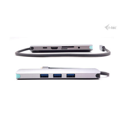 i-tec-usb-c-metal-nano-dock-1xhdmi-4k-1xsd-1xmicrosd-kartenleser-1xglan-1xaudio-3x-usb-30-port-1x-usb-c-pd-charger-100w