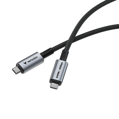 verbatim-31847-cable-usb-usb4-gen-2x2-12-m-usb-c-negro