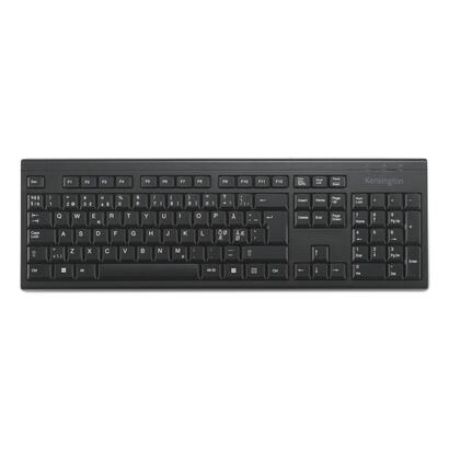 kensington-kb150-eq-teclado-oficina-rf-inalambrico-qwerty-nordico-negro