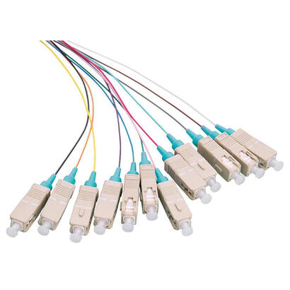 logon-professional-lfp025-cable-de-fibra-optica-e-infiniband-2-m-sc-pigtail-color-aguamarina-colores-surtidos