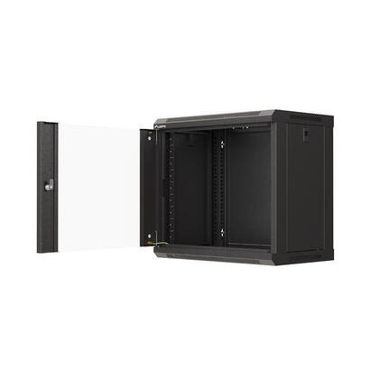 armario-lanberg-mural-rack-19-9u-540x350-flat-pack-negro-puerta-cristal