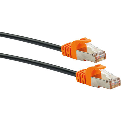 cable-schwaiger-cko7020-531-de-red-cat7-sftp-2-m-s-stp-naranja-negro