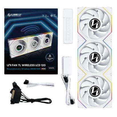 ventilador-pc-120x120-lian-li-unifan-tl-lcd-wireless-white