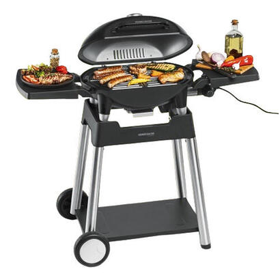 parrilla-electrica-rommelsbacher-bbq-4100s-con-carrito-para-parrilla-negro-2200-vatios