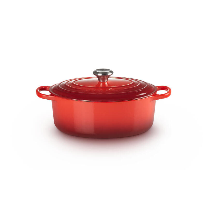 le-creuset-signature-casserole-oval-29-cm-cerise le-creuset-signature-casserole-oval-29-cm-cerise