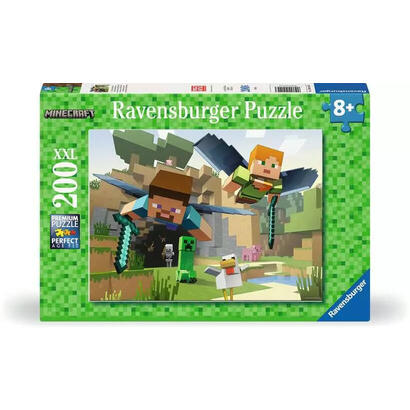 ravensburger-puzzle-infantil-minecraft-aventuras-de-animales-200-piezas-12004144