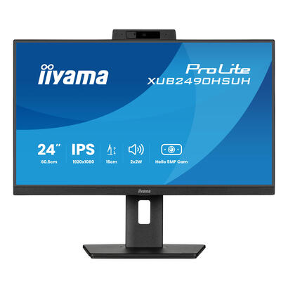 monitor-iiyama-24-prolite-xub2490hsuh-b2-led-matt-fullhd-ips-webcam-microfono-cubo-usb-panel-de-100hz-xub2490hsuh-b2-negro