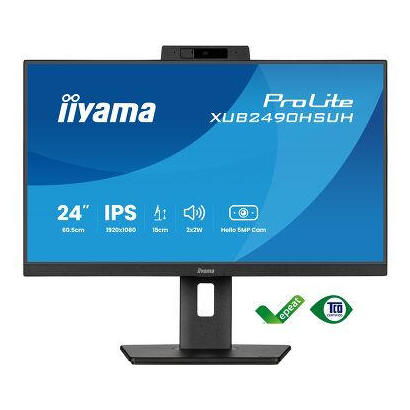 monitor-iiyama-24-prolite-xub2490hsuh-b2-led-matt-fullhd-ips-webcam-microfono-cubo-usb-panel-de-100hz-xub2490hsuh-b2-negro