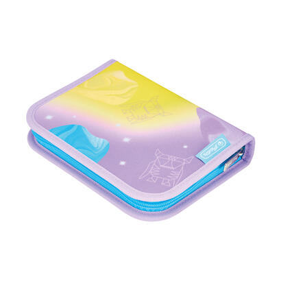 herlitz-softlight-greenline-little-monster-juego-de-mochila-escolar-chica-poliester-azul-lila-amarillo