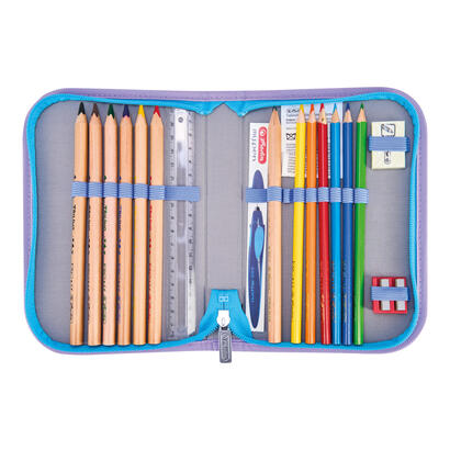 herlitz-softlight-greenline-little-monster-juego-de-mochila-escolar-chica-poliester-azul-lila-amarillo